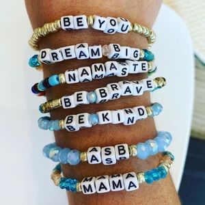 Motivational adorable bracelets!